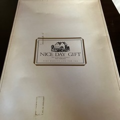 NICE DAY GIFTのオシボリ5枚セット。未使用品。