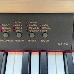 『美品』電子ピアノ　YAMAHA CLP-230の画像