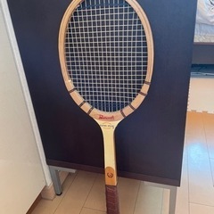 【値下げしました】ヴィンテージテニスラケット　Bancroft ...