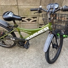 子ども用自転車　22インチ　HUMMER