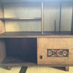 木製の棚　(DIYの木材として使っても)の画像
