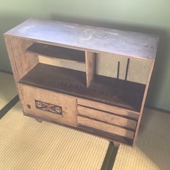 木製の棚　(DIYの木材として使っても)の画像