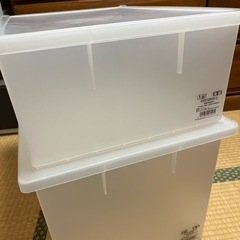 コンテナ　クリアコンテナL浅型の画像