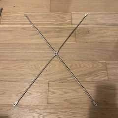 無印良品　ユニットシェルフ補強用　クロスバー　幅４２～５６ｃｍタ...