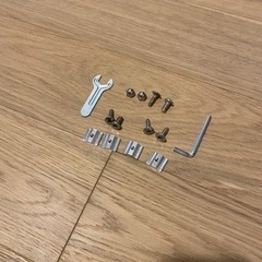 無印良品　ユニットシェルフ補強用　クロスバー　幅４２～５６ｃｍタイプ用 2セット(4本)の画像