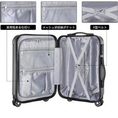 【値下げ】ほぼ新品✨　キャリーケース　97L 復路のみ使用✈️の画像