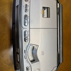 SONY  CDカセットラジカセの画像