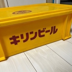 キリンビール　ケース　レトロ　の画像