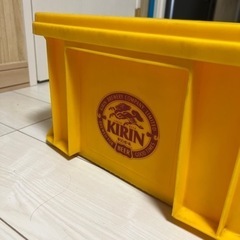 キリンビール　ケース　レトロ　の画像
