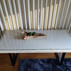 おっしゃれダイニングテーブル ６人用 [モデルルーム]の画像