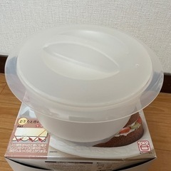 レンジで簡単　スポンジケーキの画像
