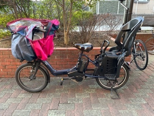 電動アシスト自転車 前後子供乗せ