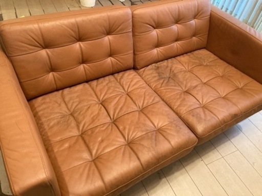 IKEA  ソファ　汚れあり