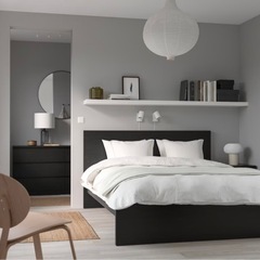 IKEA MALM ベッドフレーム クイーンサイズ