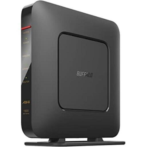 ※取引中　値下げ【wifiルーター　中古品】　バッファローWiFi ルーター無線LAN Wi-Fi 6 11ax / 11ac AX1800 573+1201Mbps