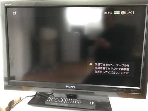 【決まりました】SONY 液晶テレビ ソニー BRAVIA 32V型 リモコン B-CASカード付き KDL-32F5