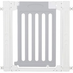 カトージ　ベビーゲートホワイト&グレー　67-93cmの画像