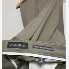 Eddie Bauer 冬用チノパン　未使用新品の画像