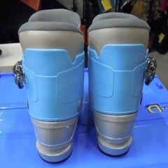 GROWHILL  21.0cm ジュニア スキーブーツ 30K グレイ×ブルー 2バックル グローヒル スキー靴  札幌市東区 新道東店の画像