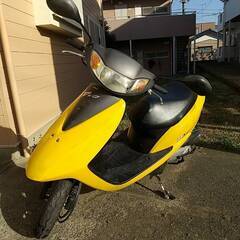 【値下げ】ホンダDio（ディオ）50　AF-62　イエロー　４ストの画像