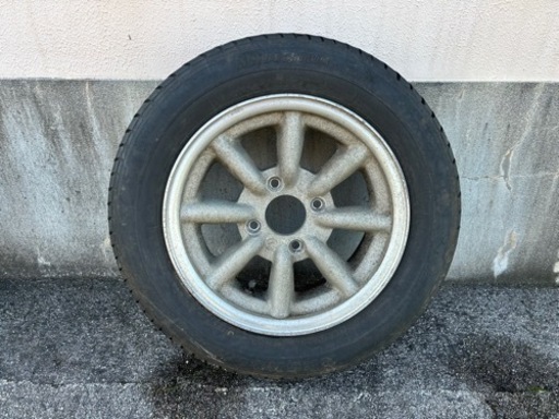 ワタナベ Bタイプ 14インチ 6.0J 4穴 114.3 1本