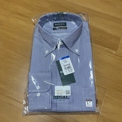メンズワイシャツ　ボタンダウン　ストライプ（新品未開封）