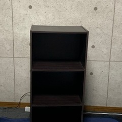 卒業整理　カラーボックス