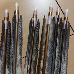 【受付終了】弓道  近的矢 (6本組)の画像