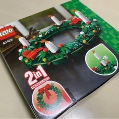 レゴ リース クリスマス クリスマスリースの画像