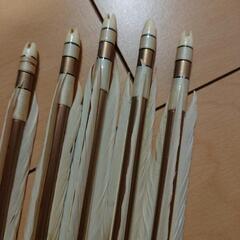 【受付終了】弓道  遠的矢  (5本組)【条件付き0円】の画像