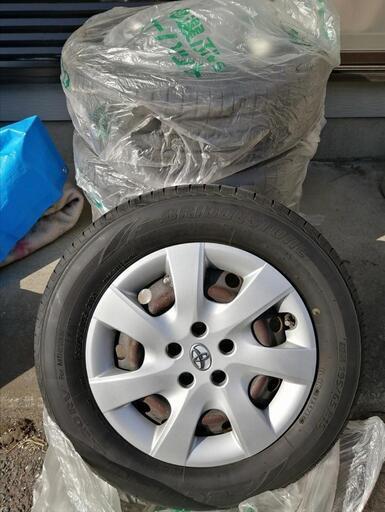 タイヤ4本 195 65 R15 BRIDGESTONE トヨタ