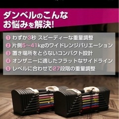 パワーブロック　可変式ダンベルの画像