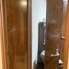 姿見鏡・ドア・引っ掛け