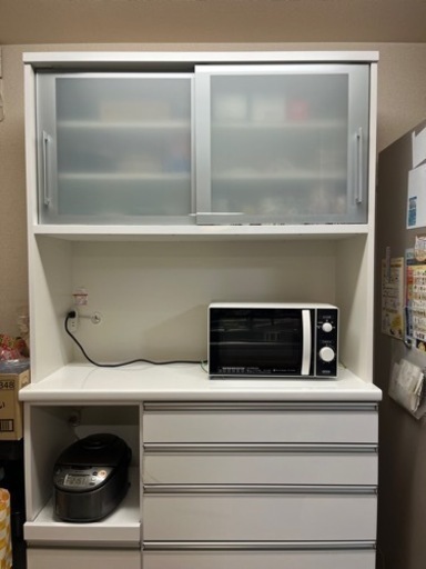 ◎松田家具　食器棚　メラミンカウンター　MOISS 日本製