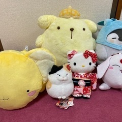 ぬいぐるみ　6体