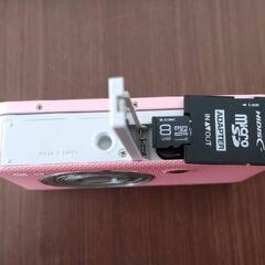 最終値下げしますCASIO EXZR70 ピンク 自撮り対応の画像