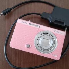 最終値下げしますCASIO EXZR70 ピンク 自撮り対応の画像