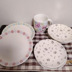 お皿７枚＋マグカップ　Afternoon Teaなど
