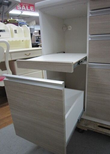 R093 松田家具 キッチンカウンター、キッチンボード、幅110cm 美品