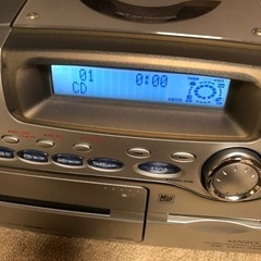 ケンウッドCDラジカセの画像