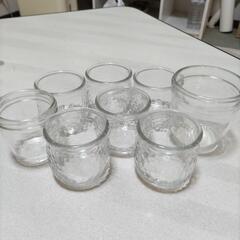 ガラスコップ(プリン容器)たくさん