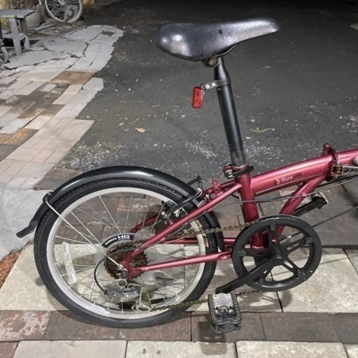 【3193】折り畳み　ダホンSuvD6 20インチ　前後タイヤ新品　28,100円（防犯・税込）