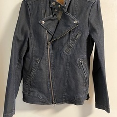 デニム生地　ライダース②