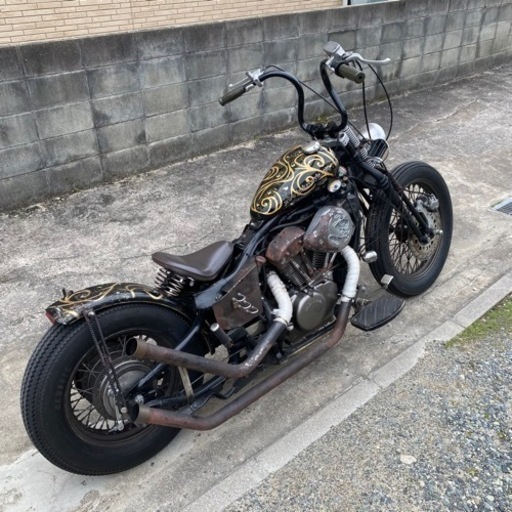 バイク steed400VLS Rad custom