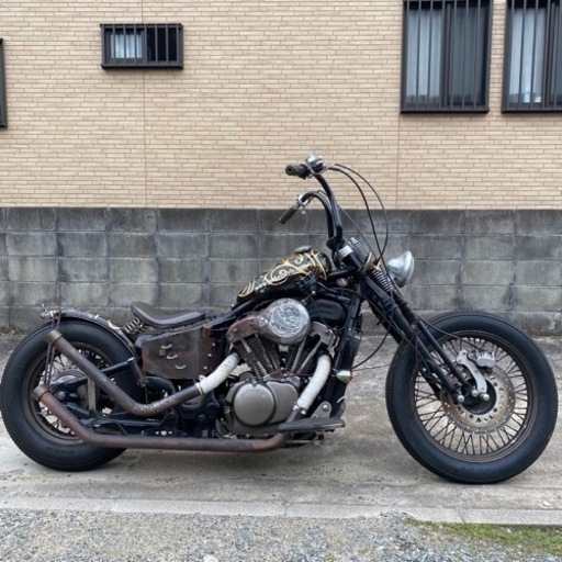 バイク steed400VLS Rad custom