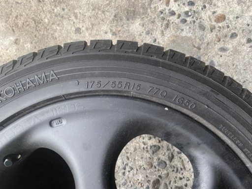 値下げ:トヨハマ スタッドレス 15インチ タイヤホイール