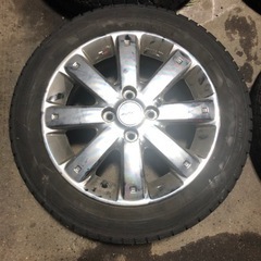 日産　オーテック　メッキホイール　キューブ　オプション　175-60R15の画像