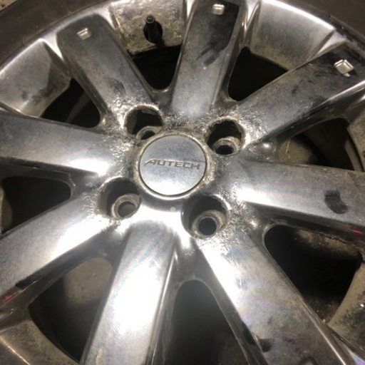 日産　オーテック　メッキホイール　キューブ　オプション　175-60R15