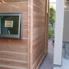 【ウッド物置 １坪タイプ】カフェ板で造る 多目的趣味スペース