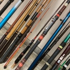 取引中　　　釣竿セットの画像